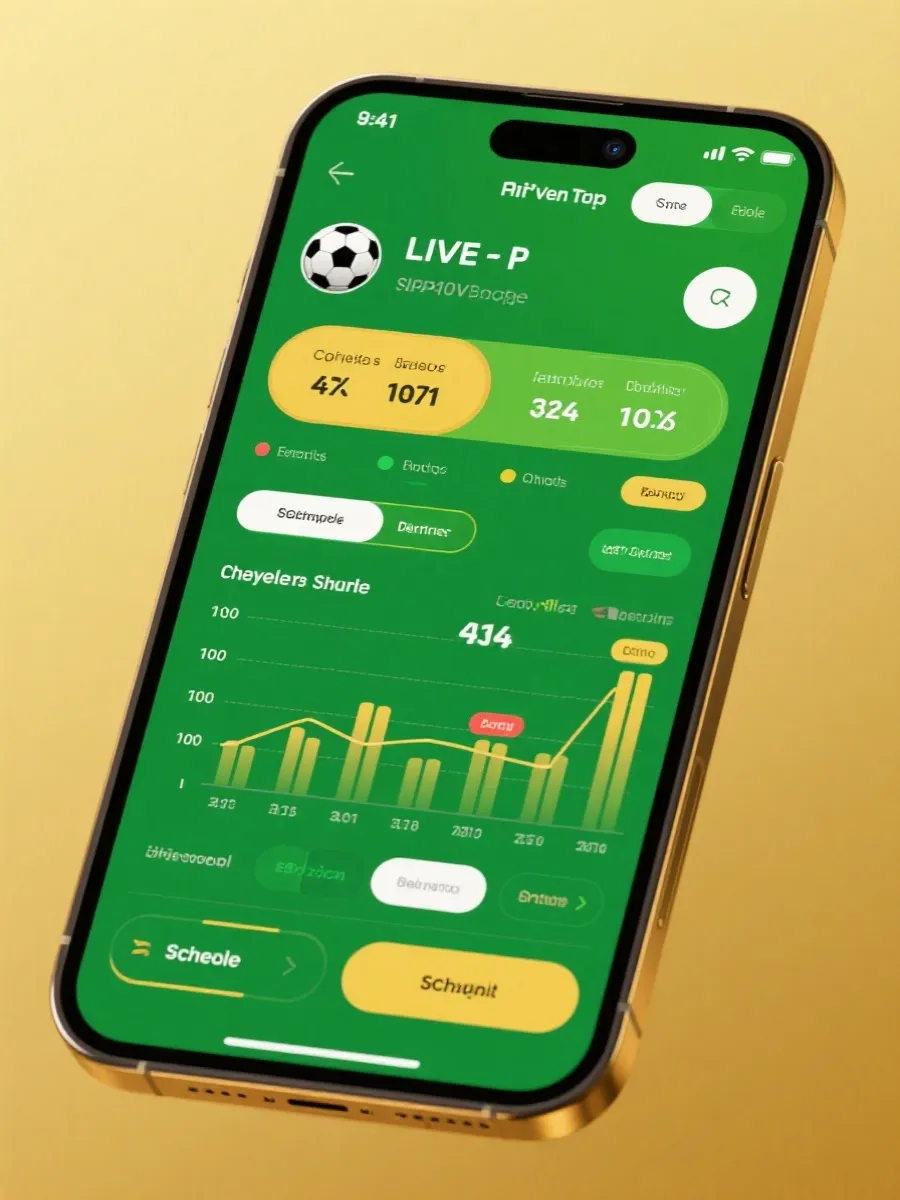 世界杯数据中心APP界面预览